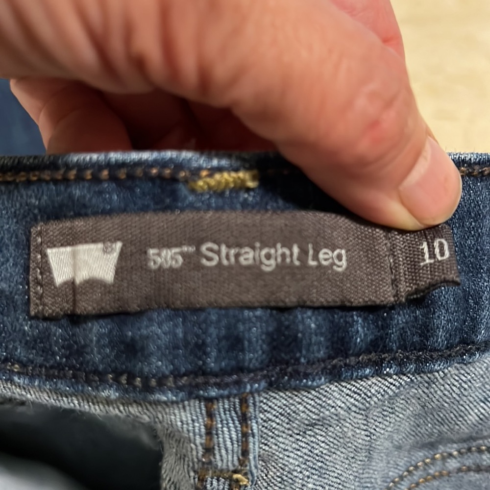 Levi's Blue Skinny Jeans Classic Style - Picture 5 of 5